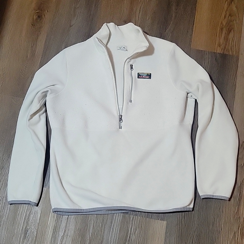LLBEAN womens fleece top